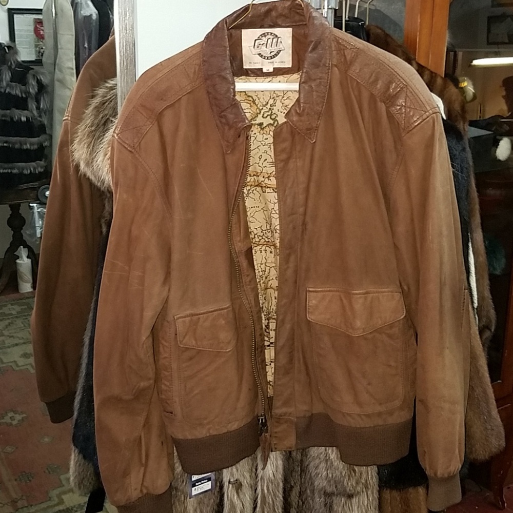 Mens buckskin jacket